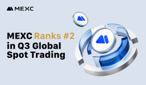 MEXC Grows Market Share to 11% in Q3 2025